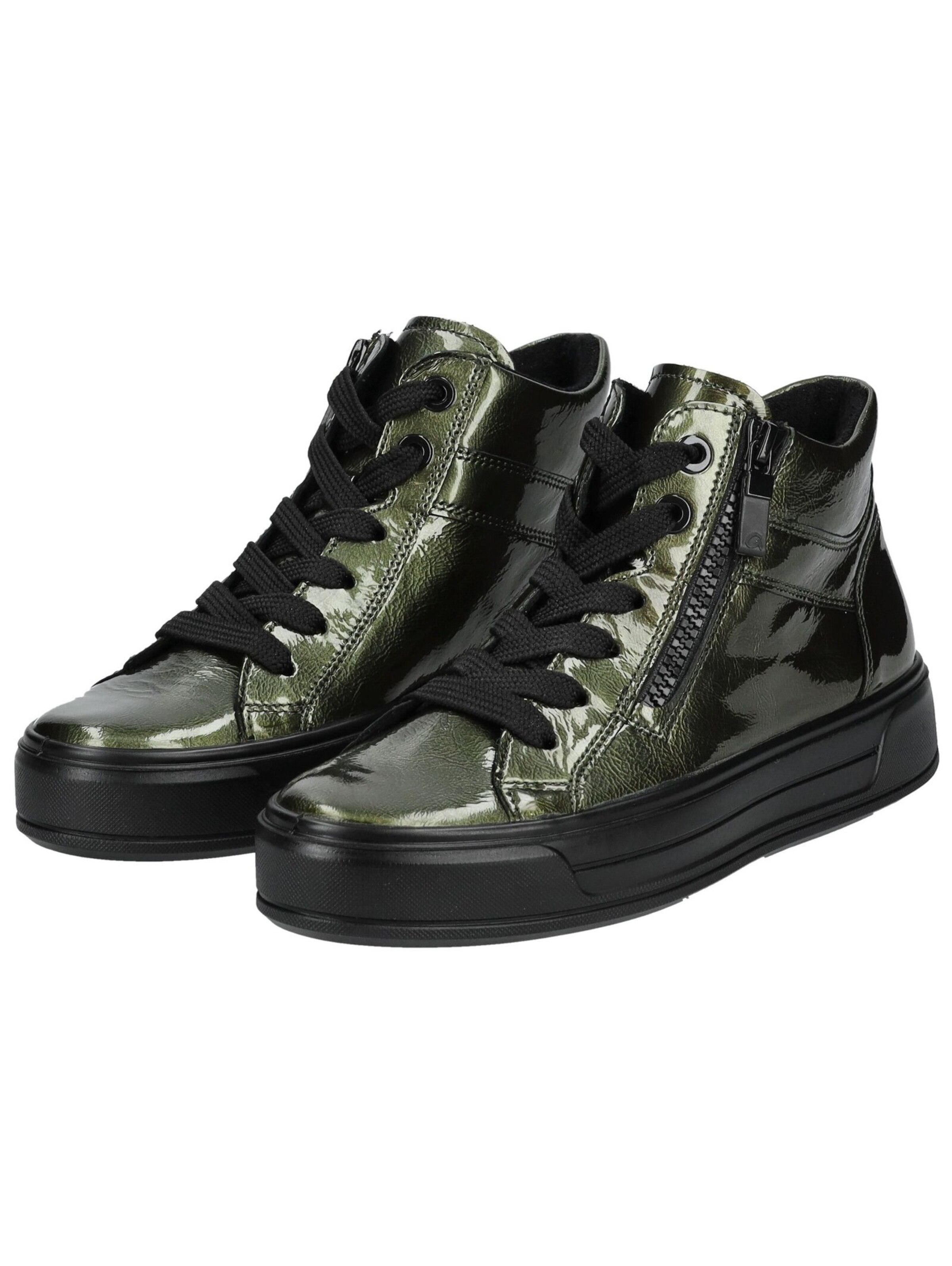 Sneaker alta di ARA in verde