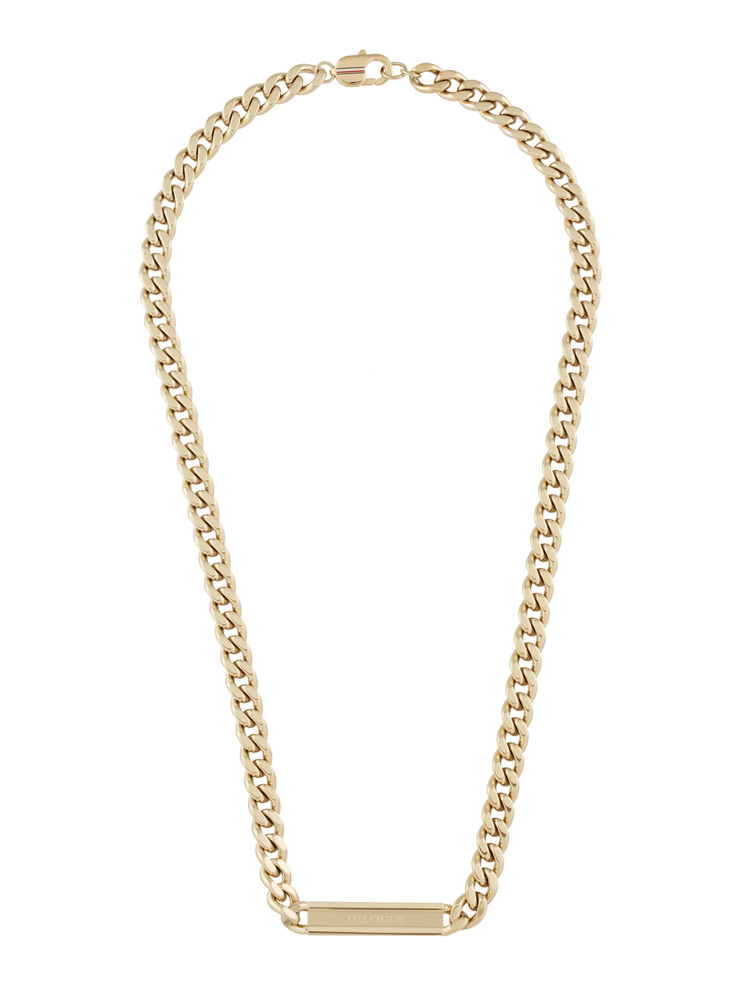 TOMMY HILFIGER Kett 'CLASH', värv Kuld: eest vaates