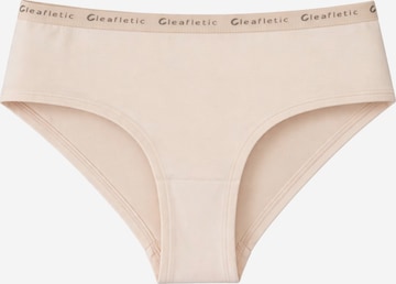 LEAFLETIC Panty in Beige: front