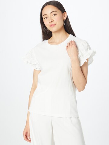 ICHI Shirt in White: front