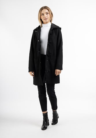 DreiMaster Klassik Χειμερινό παλτό σε μαύρο