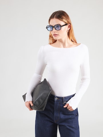 T-shirt 'Judy' rosemunde en blanc : devant