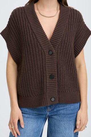 b.young Vest in Brown