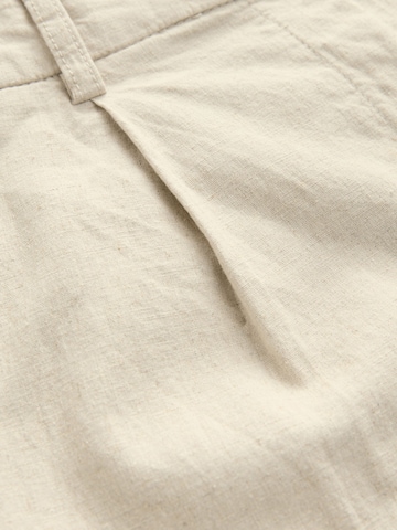Next Regular Bandplooibroek in Beige