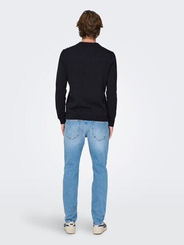 Only & Sons Sweater 'Coby' in Black