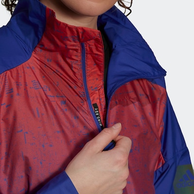 ADIDAS PERFORMANCE Outdoor jakna 'Myshelter' u plava / svijetloljubičasta / lubenica roza, Pregled proizvoda