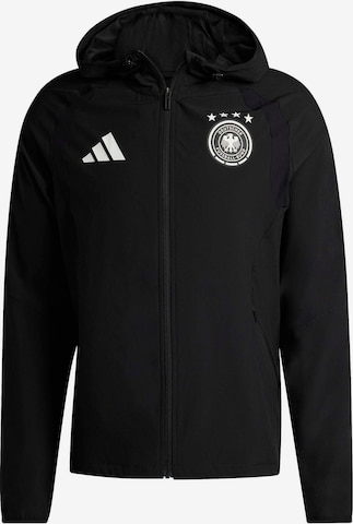 ADIDAS PERFORMANCE - Chaqueta deportiva en negro: frente