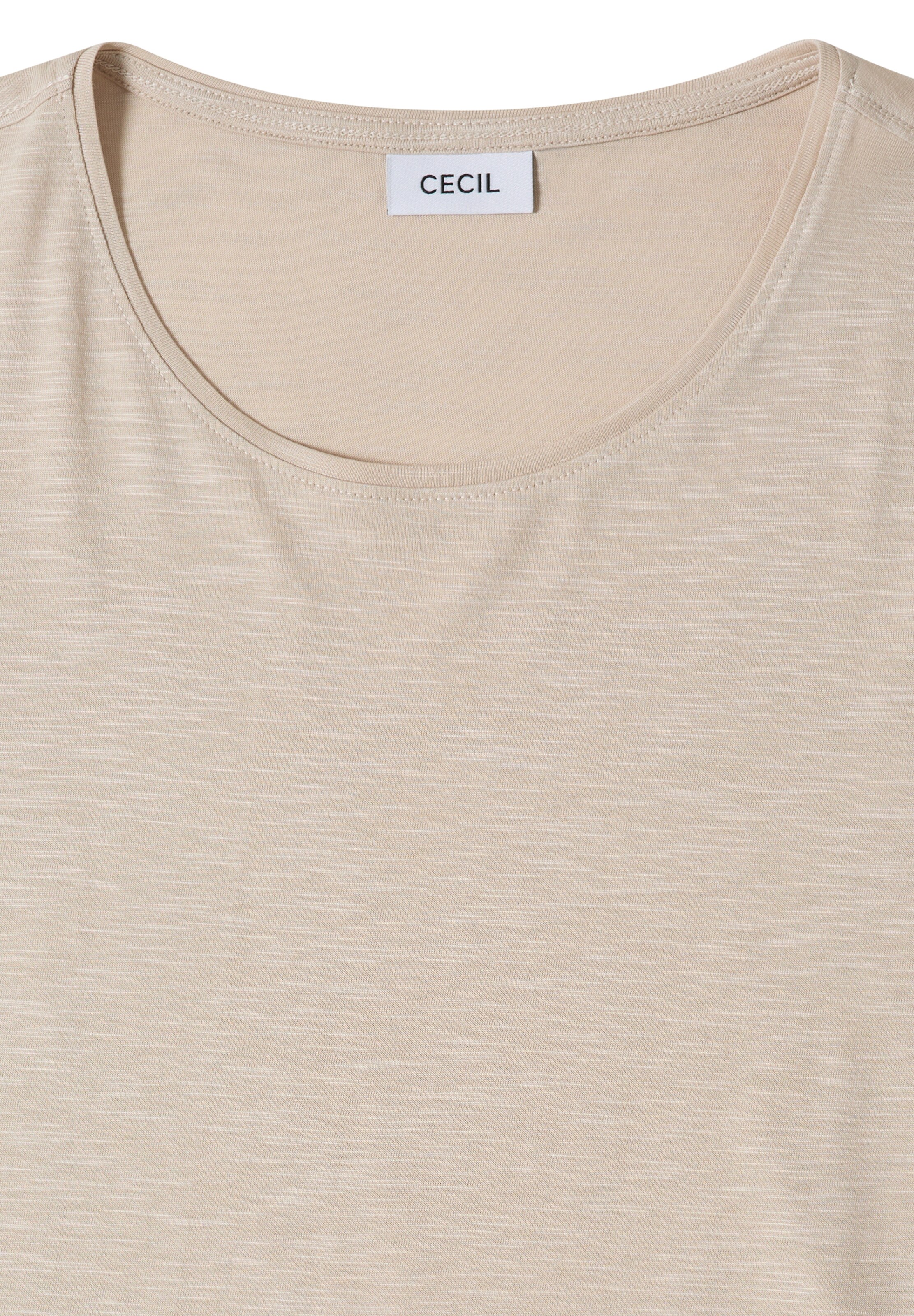 CECIL T-Shirt in Braun