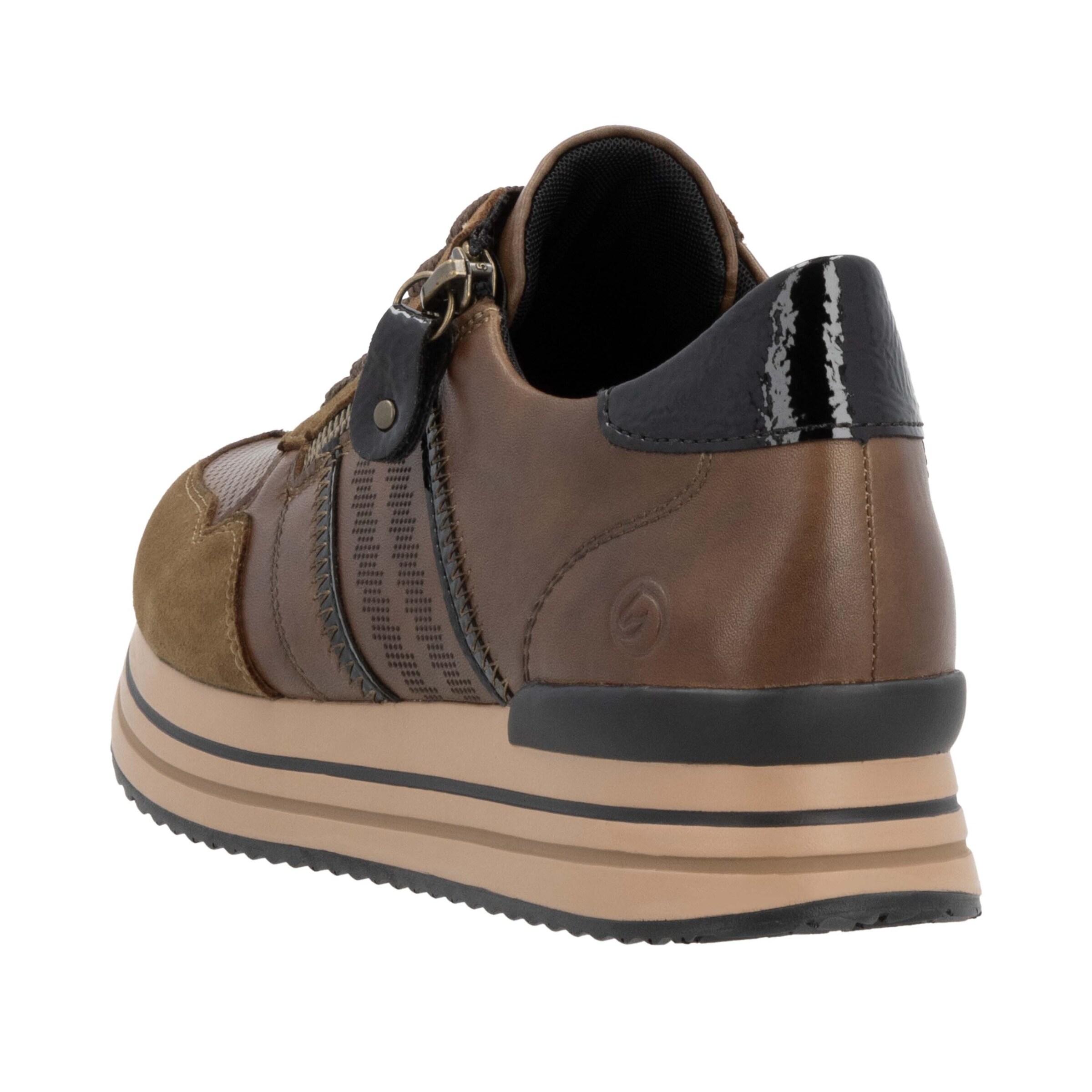 REMONTE Sneaker 'D1318' in Braun