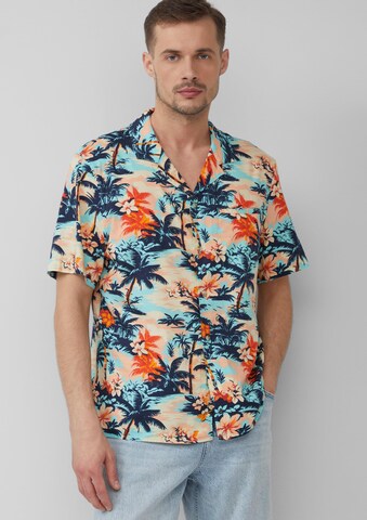 Coupe regular Chemise s.Oliver en mélange de couleurs : devant