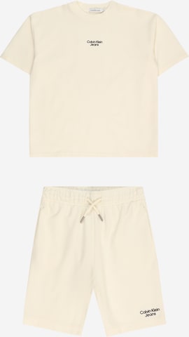 Calvin Klein Jeans Sæt i beige: forside