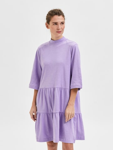 SELECTED FEMME Dress 'MAISIE' in Purple: front