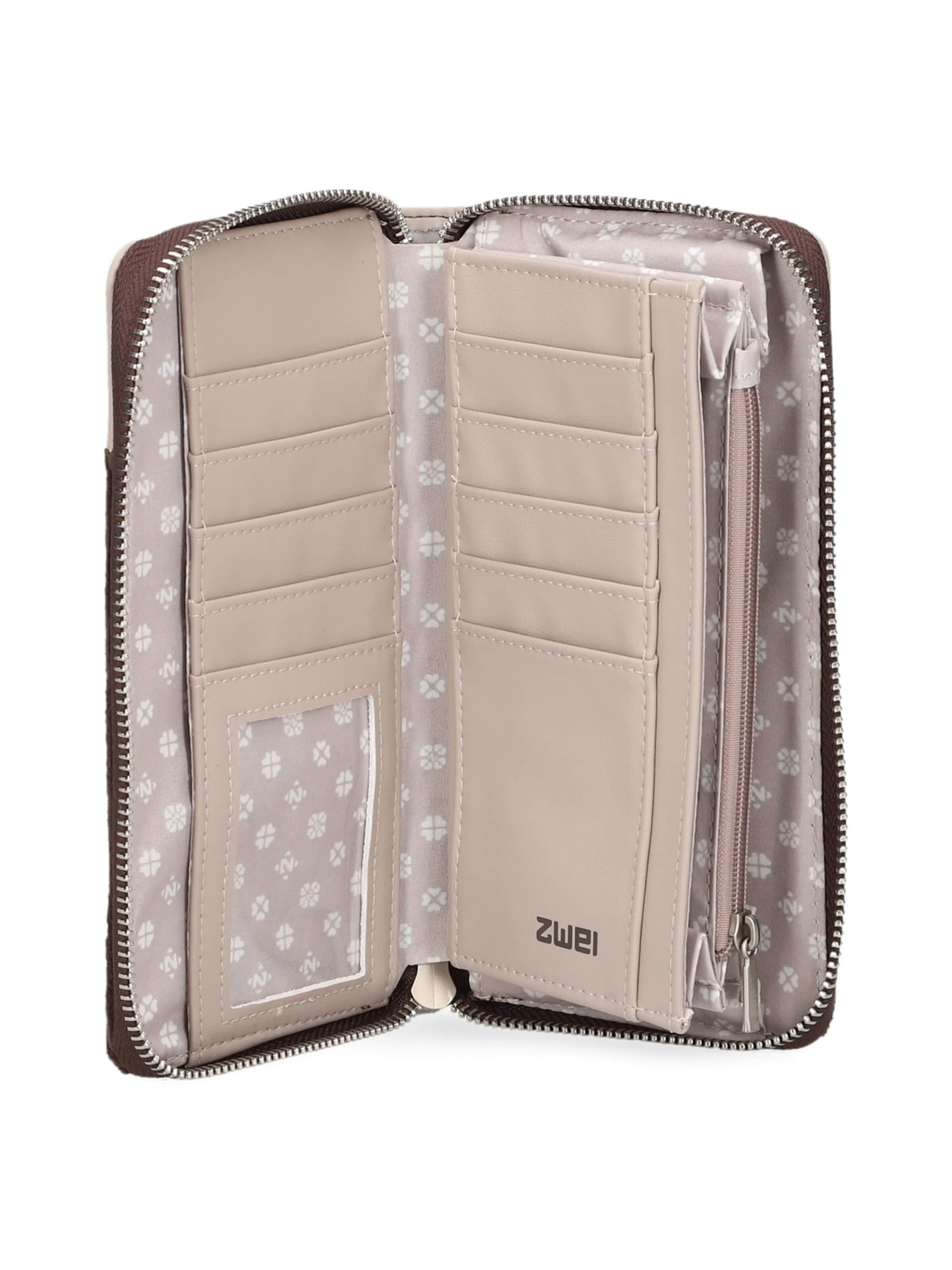 ZWEI Wallet 'EVA EV2' in Brown