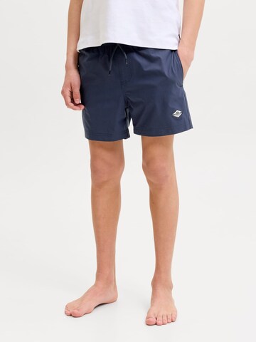 JACK & JONES Zwemshorts in Blauw: voorkant