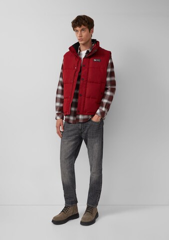 Gilet s.Oliver en rouge