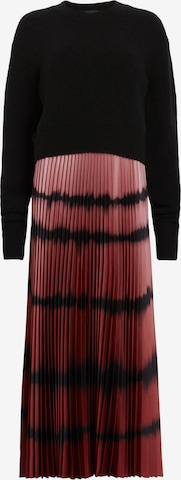 AllSaintsHaljina 'CURTIS' - crna boja: prednji dio