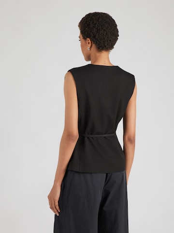 Gilet de costume 'OBJLISA' OBJECT en noir