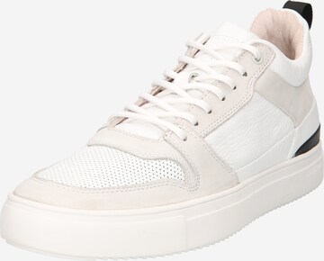 BLACKSTONE - Zapatillas deportivas altas en blanco: frente