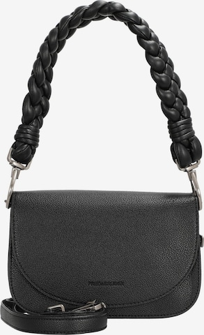 FREDsBRUDER Schultertasche 'Good Vibes Only' in Schwarz: Vorderseite