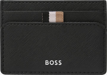 Etui 'Zair' de la BOSS Black pe negru: față