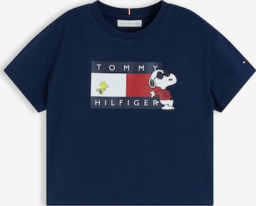 Maglietta 'PEANUTS' di TOMMY HILFIGER in blu: frontale