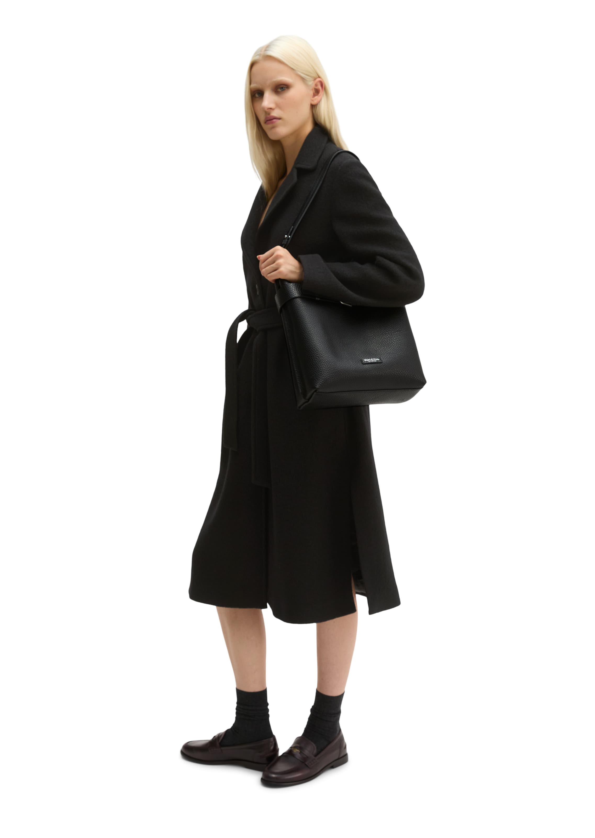 Marc O'Polo Shoulder bag ' Brinja' in Black: side