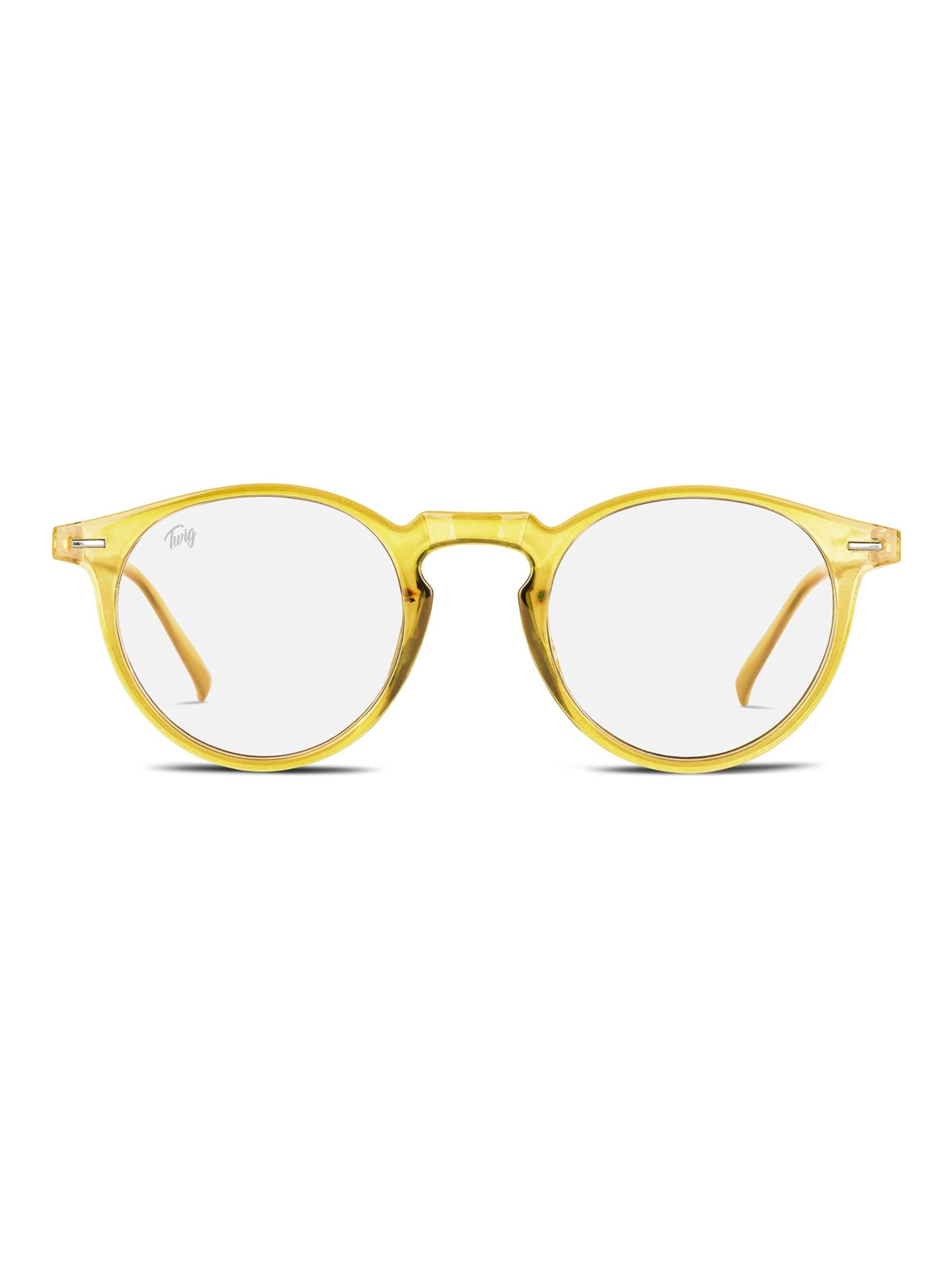 TWIG Concept Milano Okulary 'Watson BlueLight' w kolorze żółty: przód