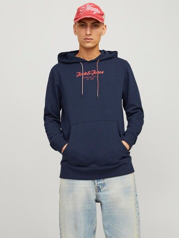 JACK & JONES Sweatshirt 'JJHenry' in Blue: front