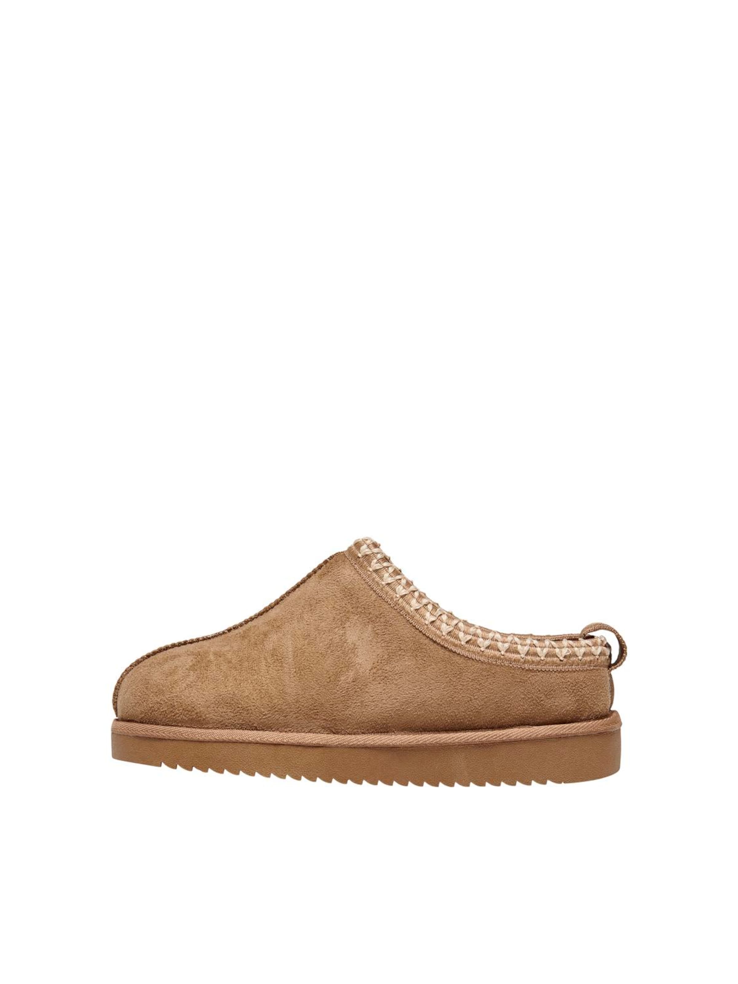 ONLY Slipper in Brown: front