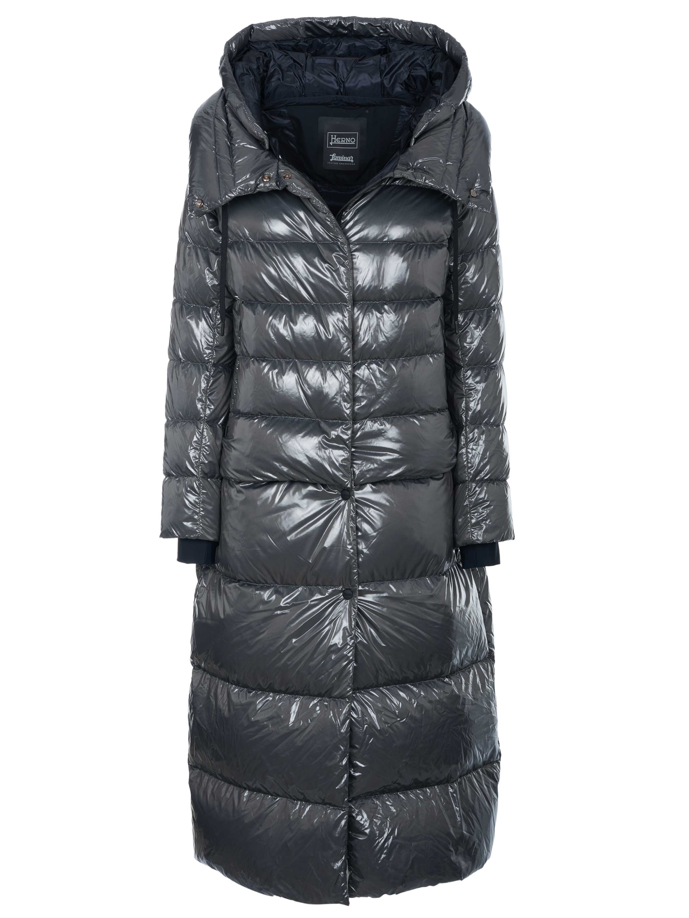 Herno Between-Season Jacket 'Herno Jacke' in Silver: front