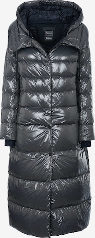 Giacca di mezza stagione 'Herno Jacke' di Herno in argento: frontale