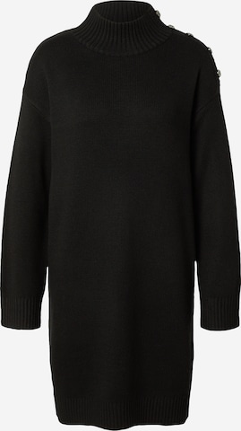 s.Oliver Трикотажное платье в Черный: спереди