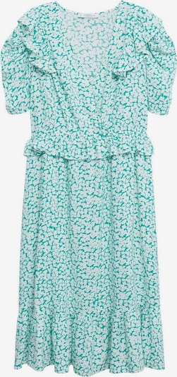 VIOLETA by Mango Kleid in türkis / weiß, Produktansicht