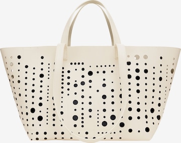 Desigual Shopper 'Bloomer Cahuil' in Weiß: Vorderseite