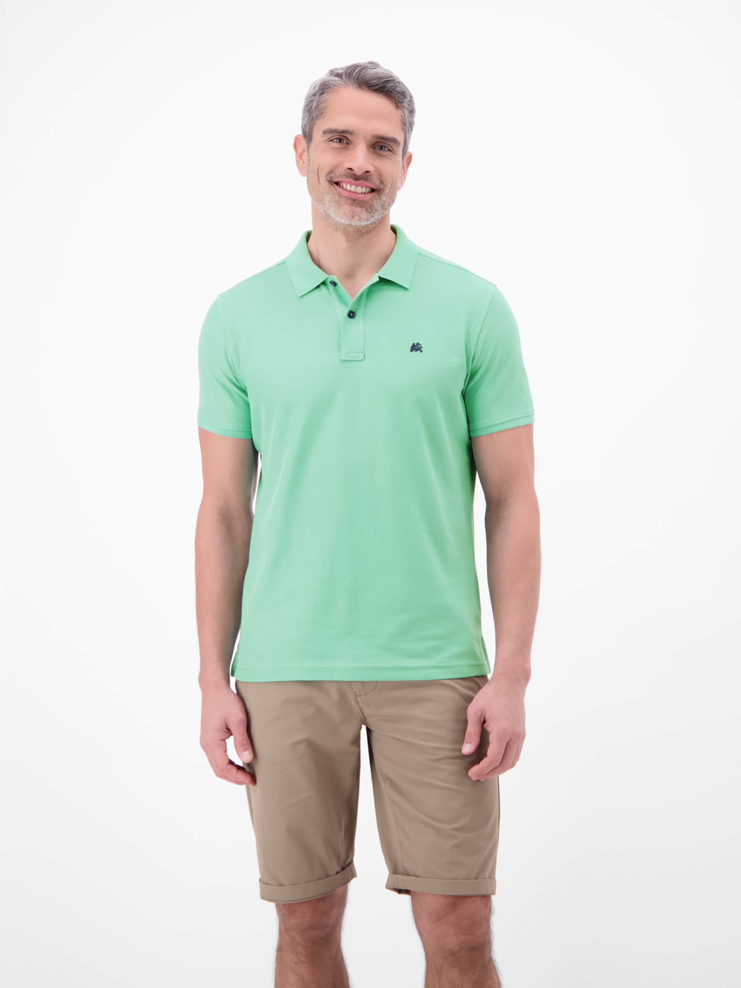 LERROS Poloshirt in Grün
