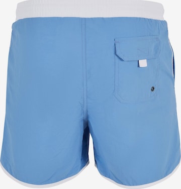 Urban Classics Kratke kopalne hlače | modra barva