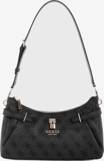 One Size dydžio Rankinė ant peties 'Guess Sac Bandoulière Handbag Coal Logo' iš GUESS, spalva – juoda, Prekių apžvalga
