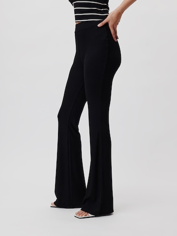 LeGer by Lena Gercke Flared Trousers 'Ria Tall' in Black