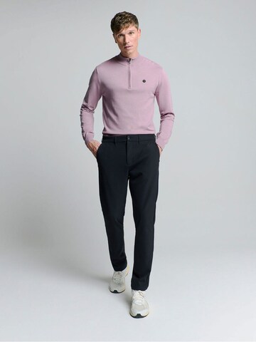 Regular Pantalon chino No Excess en bleu