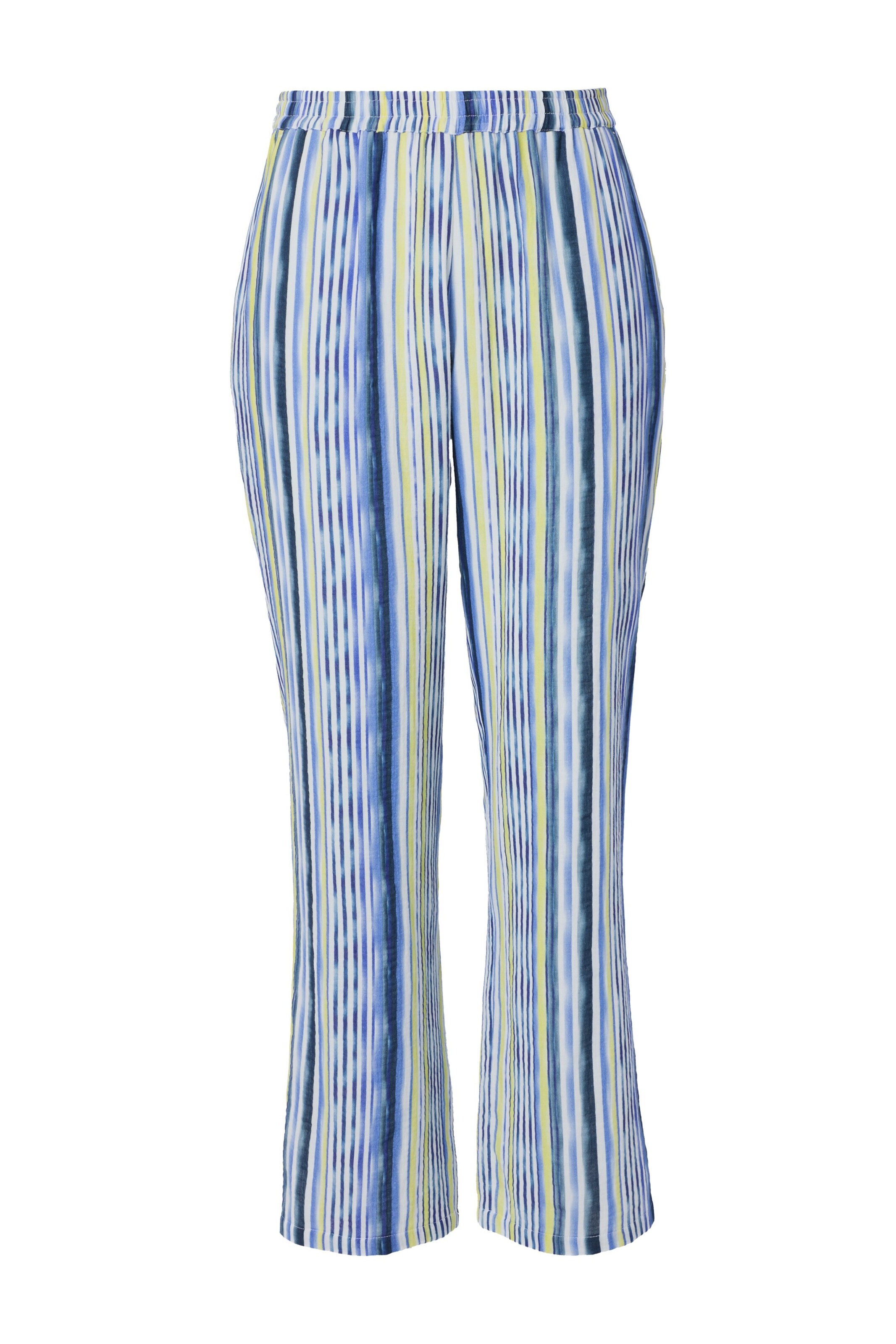 Ulla Popken Regular Pants in Blue: front