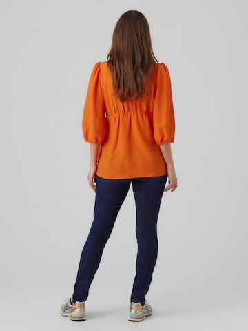 Vero Moda Maternity Bluse 'PEPPER AYA' in Orange