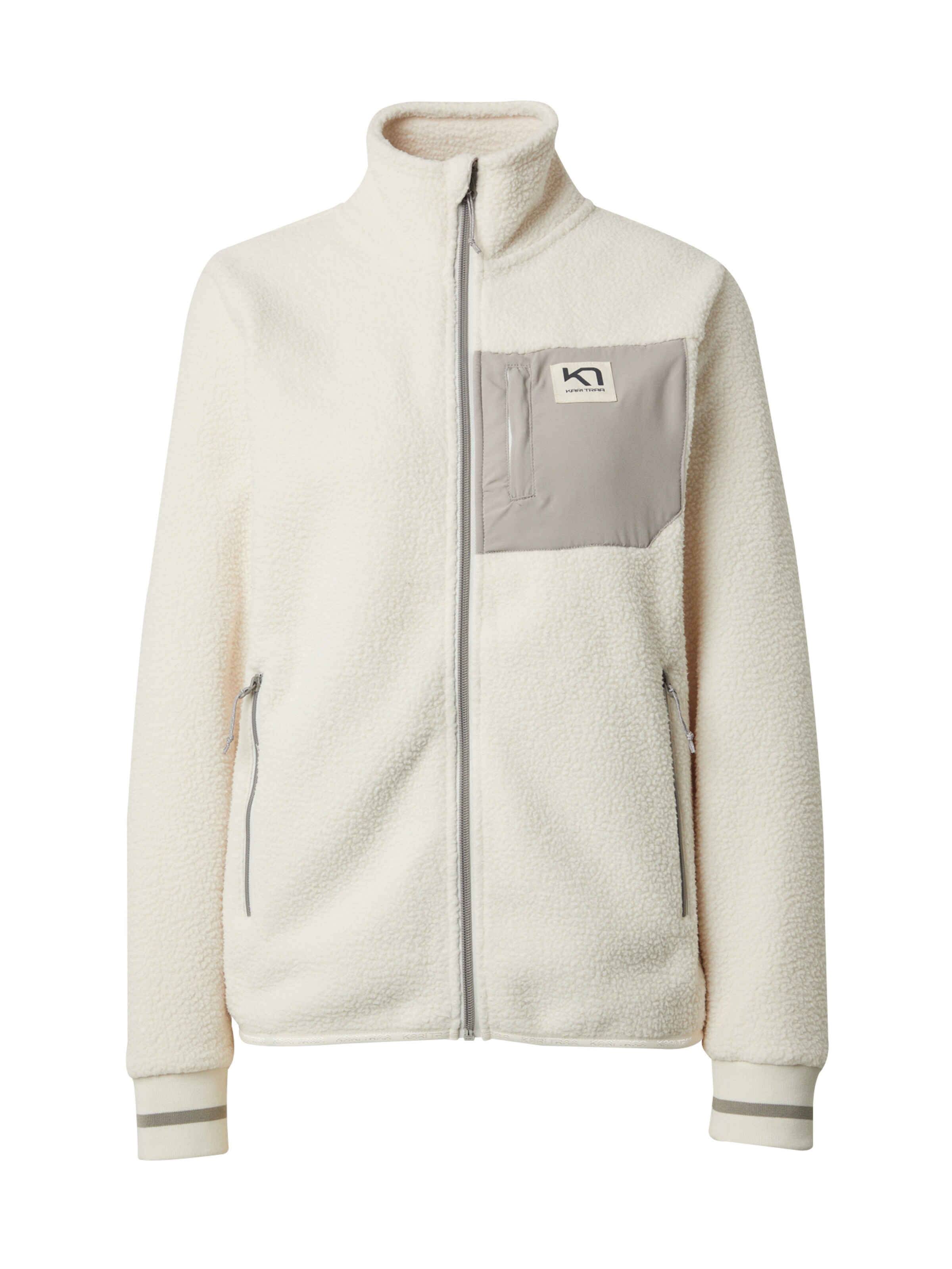Kari Traa Fleece jacket 'ROTHE' in Beige: front