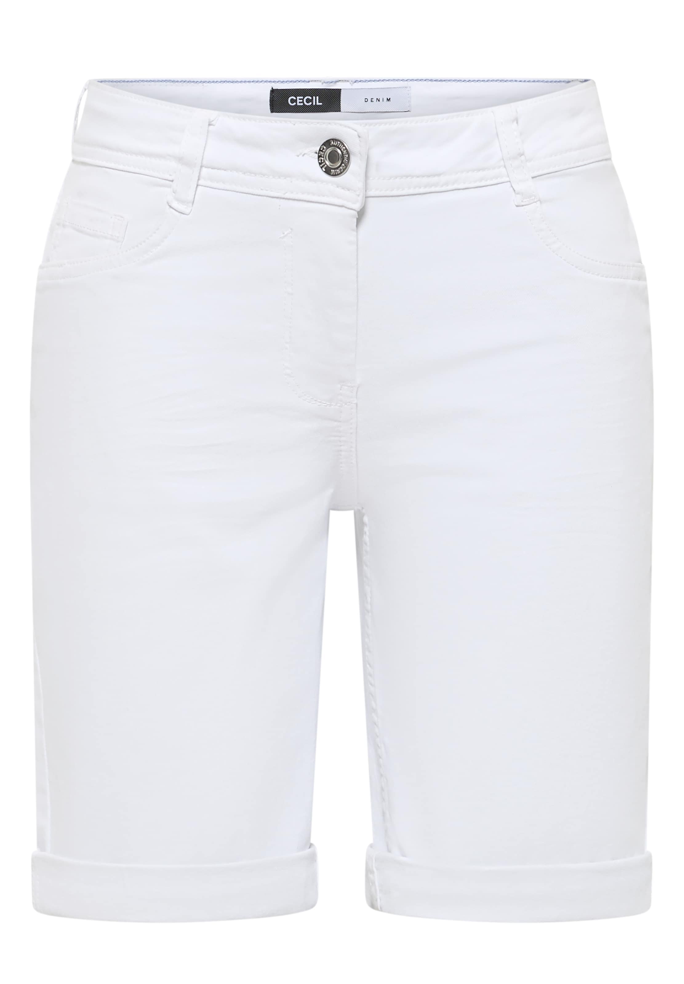 CECIL Loose fit Jeans in White: front