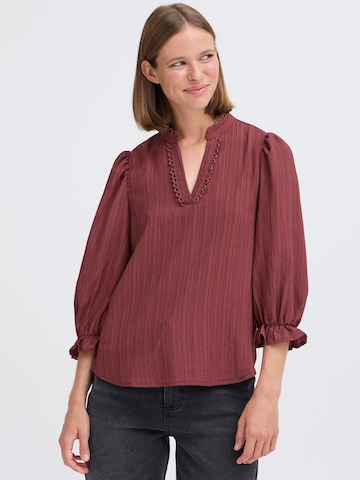 b.young Blouse 'Juliana' in Lila: voorkant