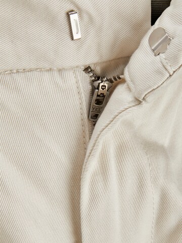 JJXX Широка кройка Панталон с набор 'JXZOE' в бяло