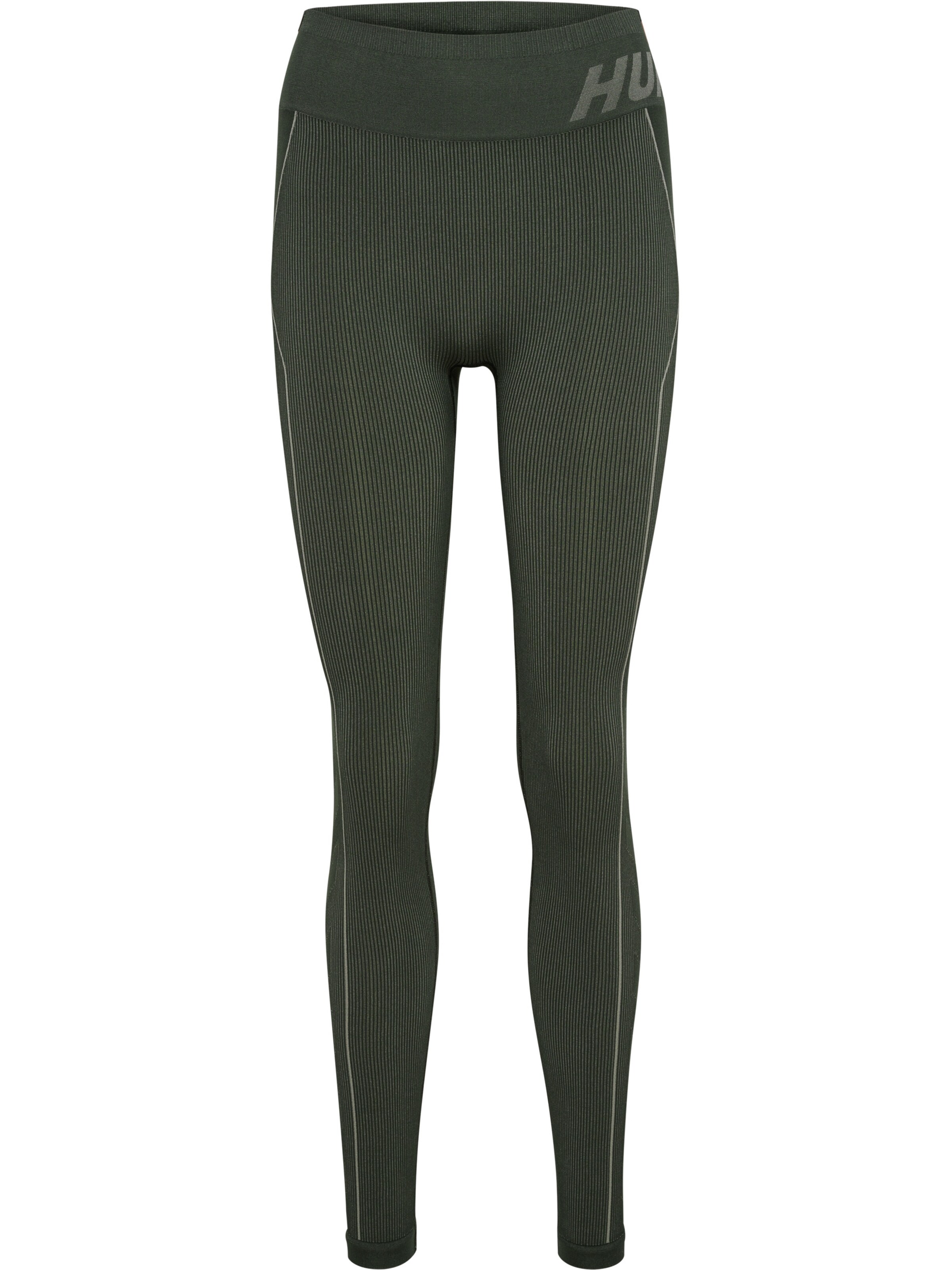 Hummel Skinny Sports trousers 'Christel' in Green: front