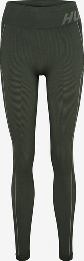 Sportinės kelnės 'Christel' iš Hummel, spalva – rusvai žalia / alyvuogių spalva, Prekių apžvalga