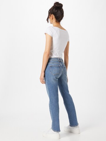 Goldgarn Regular Jeans 'ROSENGARTEN' in Blau