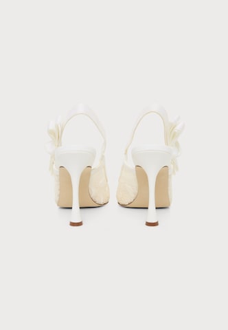 STEVE MADDEN Slingpumps 'Brylie' i hvid