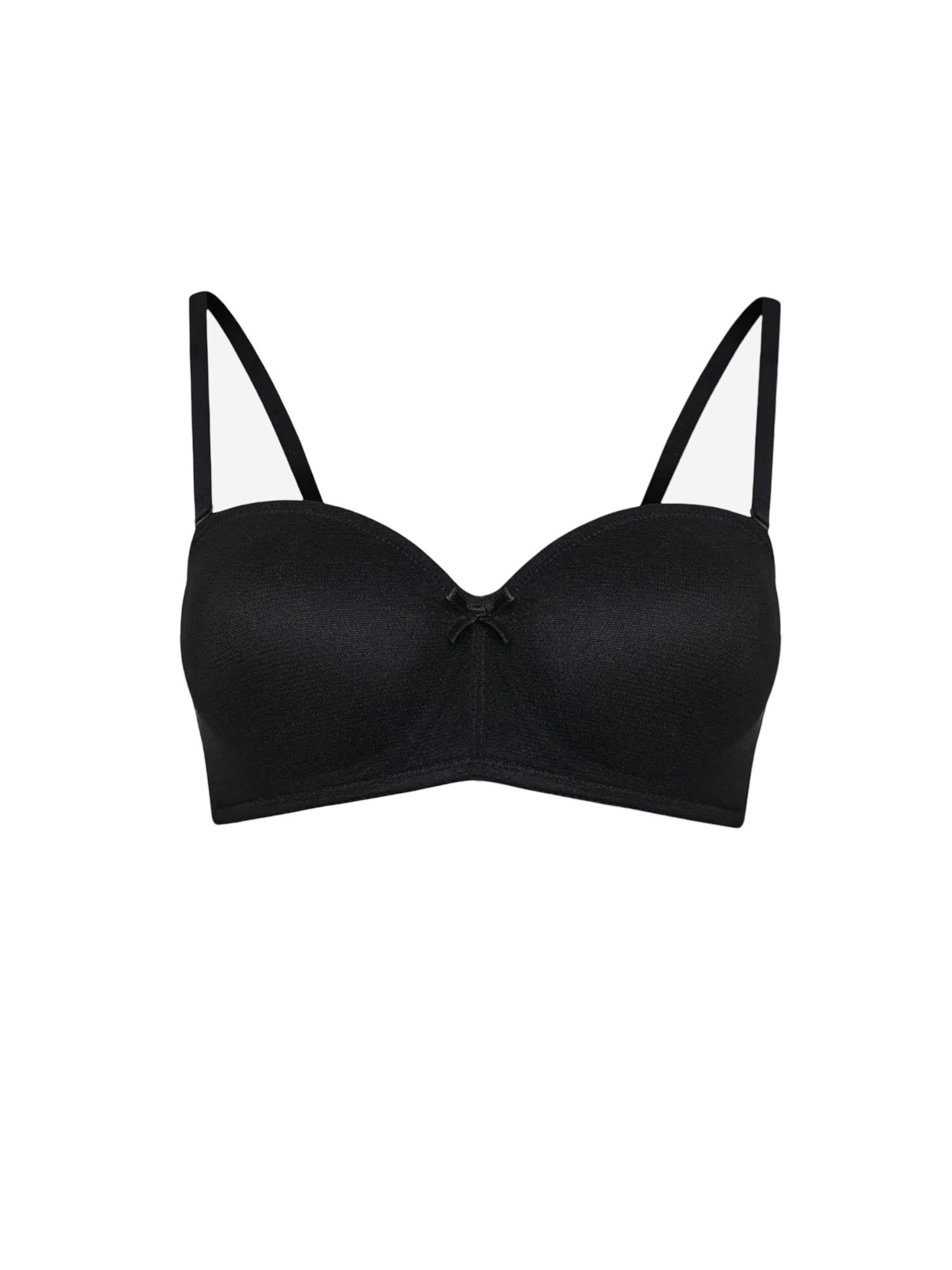 Penti Nedrček 'BHs & Bralettes' | črna barva: sprednja stran